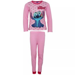 Disney Lilo and Stitch Scrump ljusrosa lång pyjamas för barn 3 år / 98 cm
