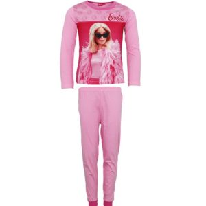Barbie eleganta ljusrosa lång pyjamas barn 5 år / 110 cm