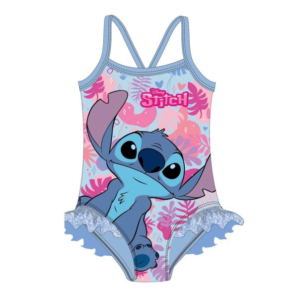 Disney Lilo och Stitch Bliss blå barnbaddräkt 3/4