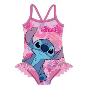 Disney Lilo och Stitch Bliss rosa barnbaddräkt, 5/6 år