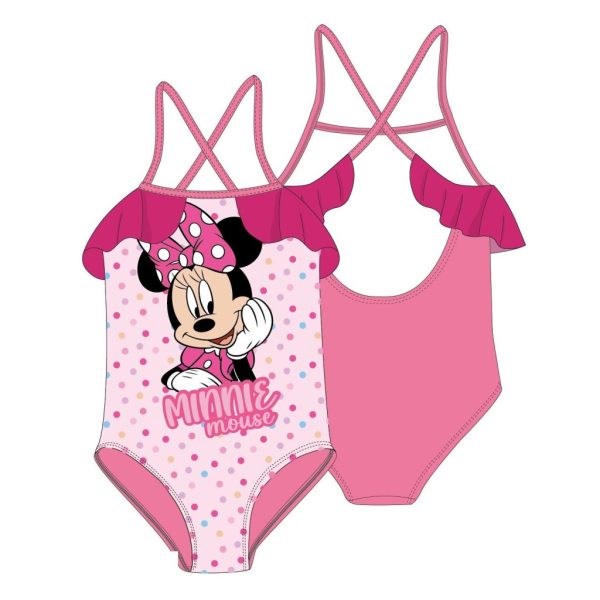 Disney Minnie Dotty baddräkt för barn 5-6 år