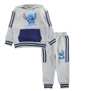 Disney Lilo and Stitch grå barnträningsset, joggingset 2 år / 92 cm