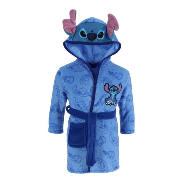 Disney Lilo and Stitch blå barnbadrock 2–3 år / 92–98 cm