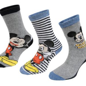 Disney Musse Pigg randiga barnstrumpor 23/26
