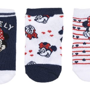 Disney Mimmi Pigg blå babysockor 0-6 månader