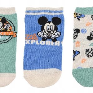 Disney Mickey Explorer gröna babysockor 6/12 månader