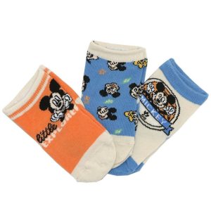 Disney Mickey Explorer orange babysockor 6/12 månader