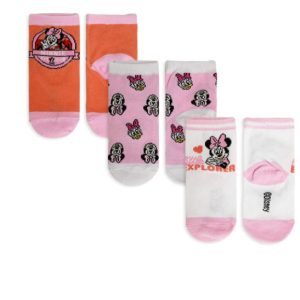 Disney Mimmi Pigg Explorer vita babysockor 0-6 månader