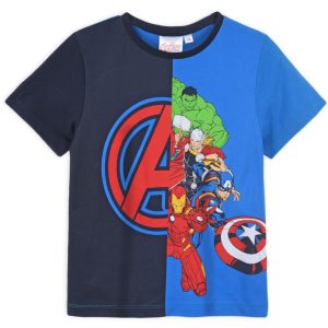 Avengers Team Blue barn T-shirt, storlek 10 år / 140 cm