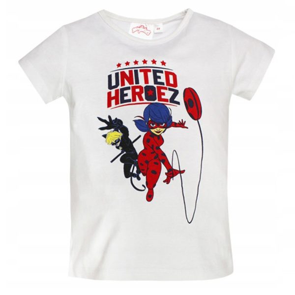 Miraculous Ladybug kortärmad t-shirt barn 4 år