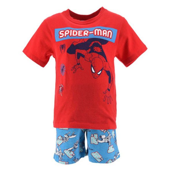 Spindelmannen Climb Red kort pyjamas 3 år / 98 cm