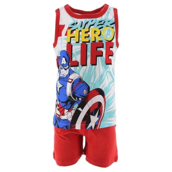 Avengers kort pyjamas för barn 10 år