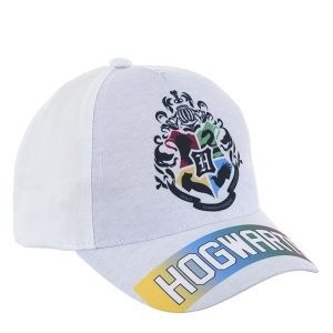 Harry Potter Hogwarts vit barnkeps 54 cm