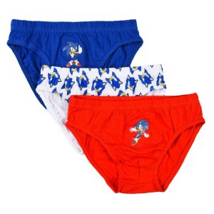Sonic the Hedgehog barnkalsonger, 3-pack, 3–4 år / 98–104 cm