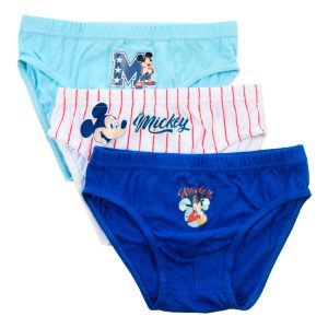 Disney Mickey All-Stars barnunderkläder, 3-pack, storlek 5–6 år / 110–116 cm