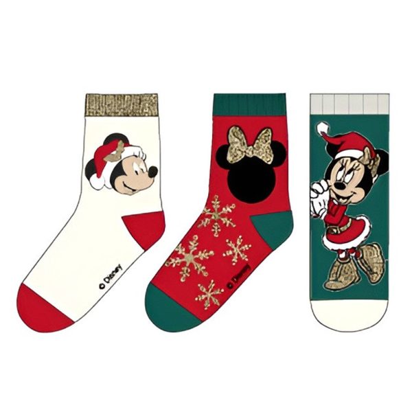 Disney Mimmi Pigg Snow Green julstrumpor barn 27/30