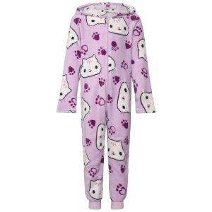 Gabbys Dockskåp Katt barnpyjamas långärmad jumpsuit 4 år / 104 cm