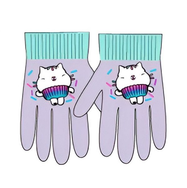 Gabbys Dockskåp Love Grey Love Lila barnvantar
