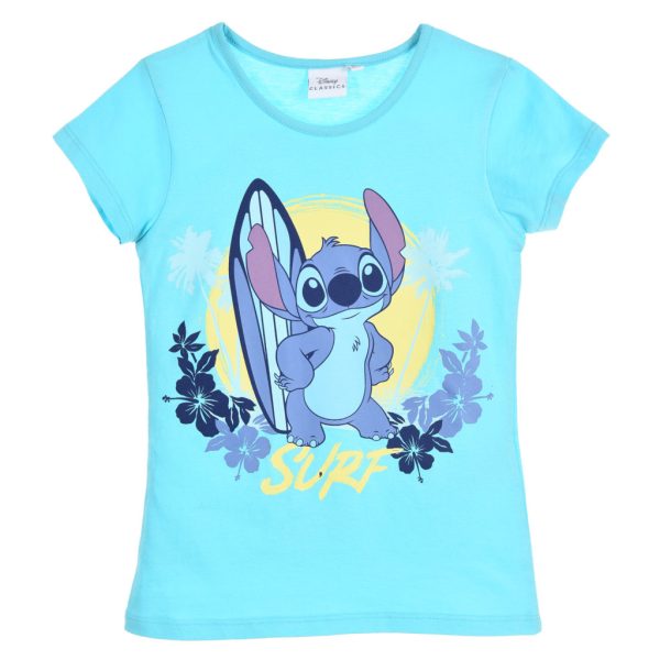 Disney Lilo and Stitch Surf kortärmad t-shirt för barn 6 år