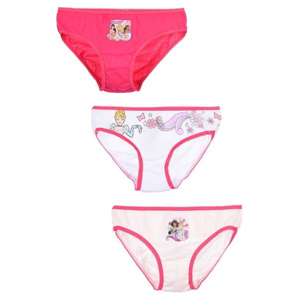 Disney Prinsessor Trosor Barn 3-pack 128 cm