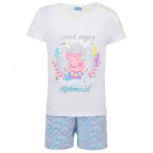 Greta gris kort pyjamas för barn 5 år 110 cm