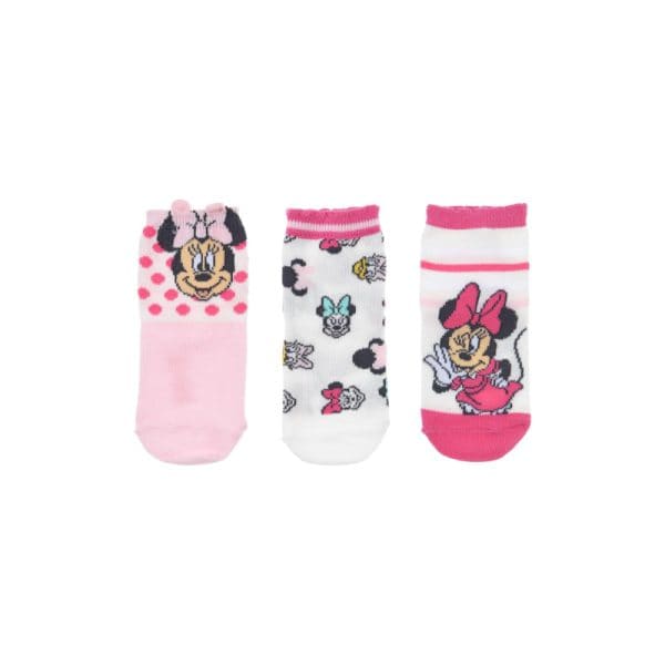 Disney Mimmi Pigg rosa babysockor 0-6 månader