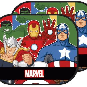 Avengers solskydd för fönster, 2-pack