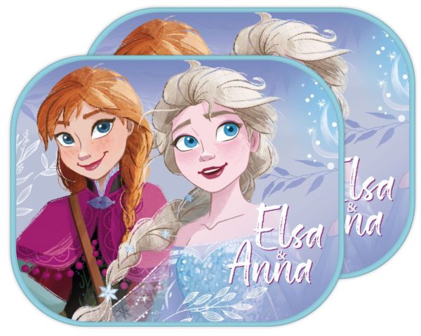 Disney Frozen Solskydd för bilfönster, 2-pack