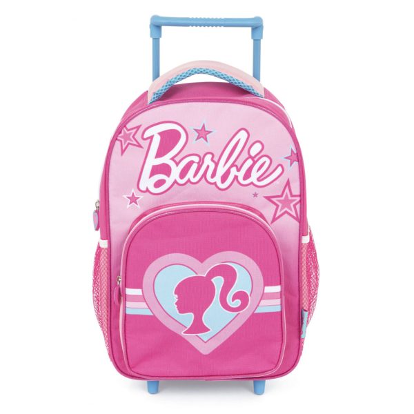 Barbie Star rullande förskoleväska, 36 cm