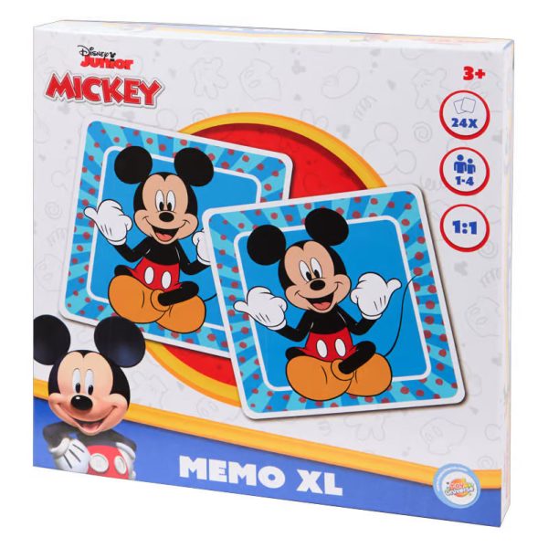Disney Musse Pigg memoryspel XL 24 bitar