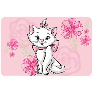 Disney Marie rosa blomster bordsunderlägg 43x28 cm