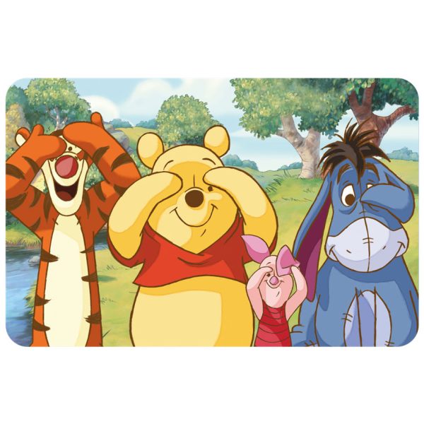 Disney Winnie the Pooh Peekaboo bordsunderlägg 43x28 cm