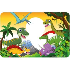 Dinosaurie bordsunderlägg 43x28 cm
