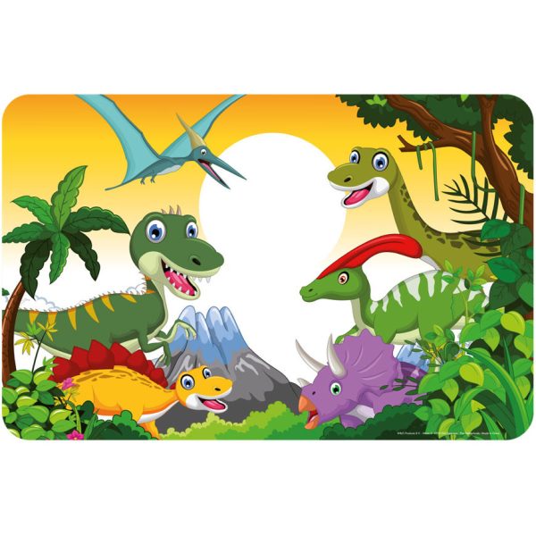 Dinosaurie bordsunderlägg 43x28 cm