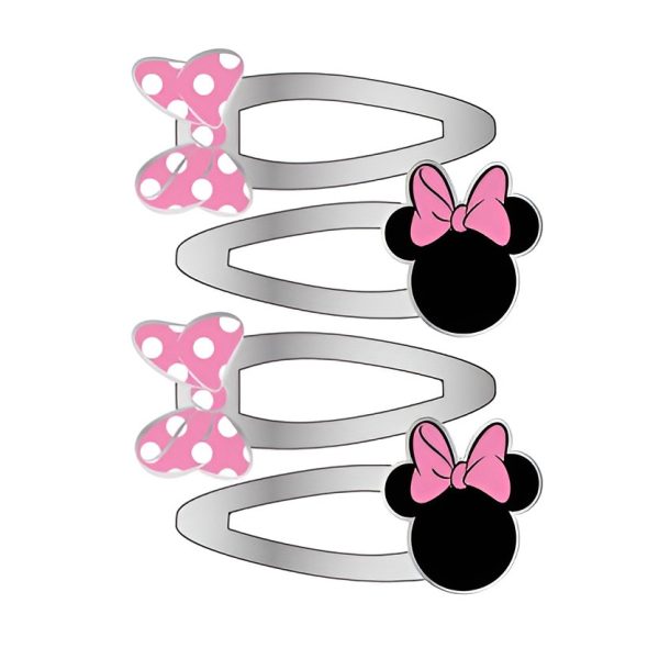 Disney Minnie hårklippset med rosett, 4 delar