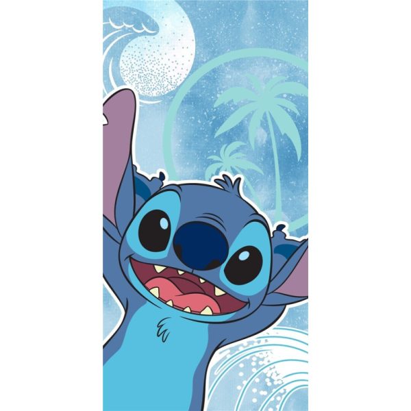 Disney Lilo and Stitch Wave badhandduk, strandhandduk 70x140 cm