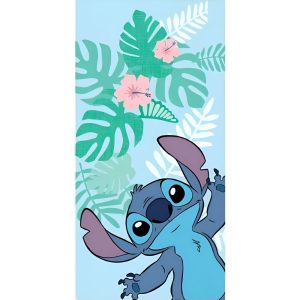 Disney Lilo and Stitch badhandduk, strandhandduk 70x140 cm (Fast Dry)
