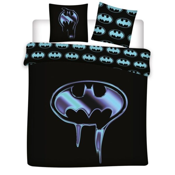 Batman dubbelt påslakanset / bäddset, 240×220 cm, 65x65 cm, polycotton