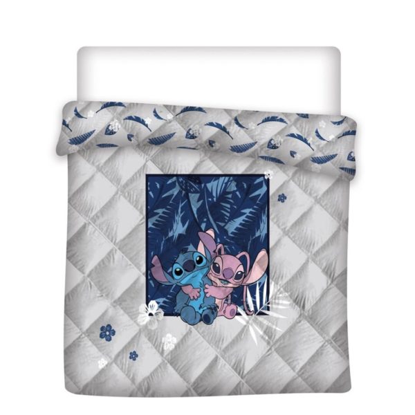 Disney Lilo and Stitch quiltad sängöverkast, 240x220 cm