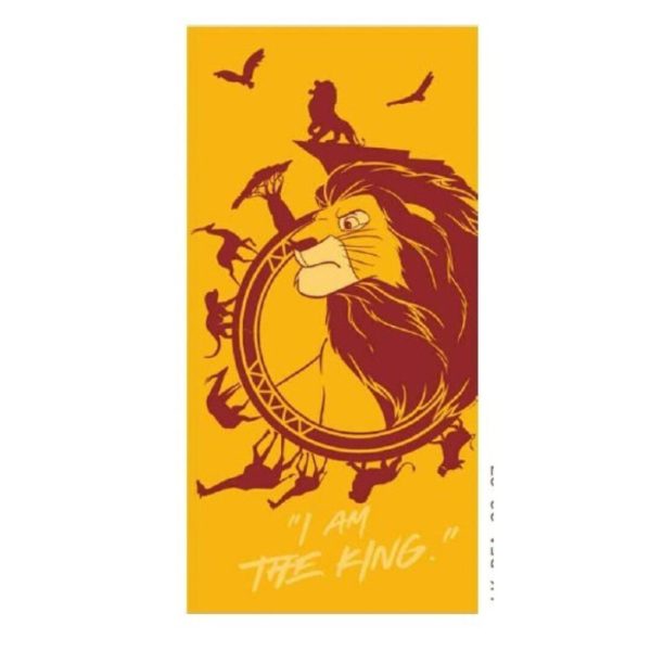 Disney The Lion King Power badhandduk, strandhandduk 70x140 cm