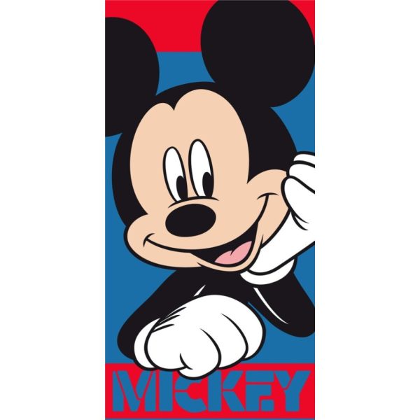 Disney Musse Pigg badhandduk, strandhandduk 70x140 cm