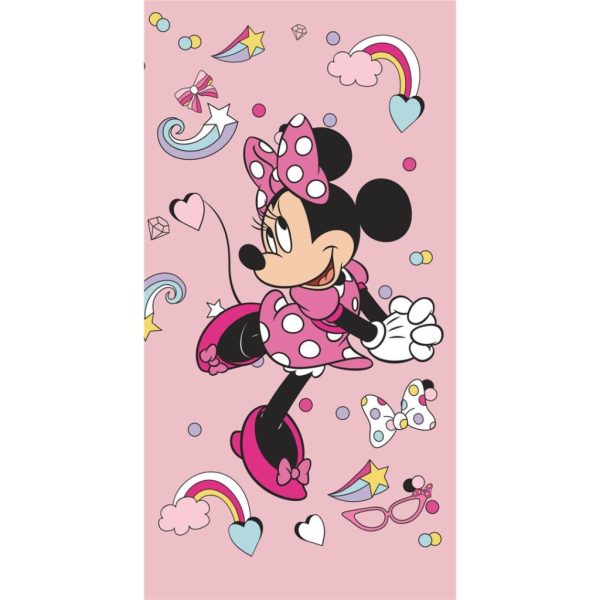 Disney Mimmi Pigg badhandduk, strandhandduk 70x140 cm