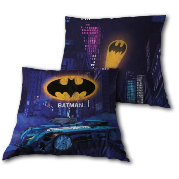 Batman dekorativ kudde 40x40 cm sammet