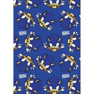 Sonic the Hedgehog fleecefilt 110x150 cm