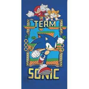 Sonic the Hedgehog Badhandduk, Strandhandduk 70x140 cm (Snabbtorkande)