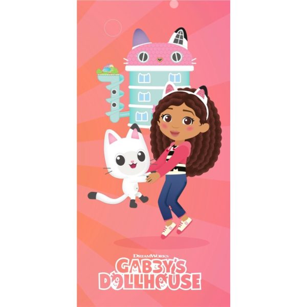 Gabbys Dockskåp Dream House badhandduk, strandhandduk 70x140 cm