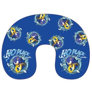 Sonic the Hedgehog No Place rese- och nackkudde