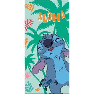 Disney Lilo and Stitch badhandduk, strandhandduk 70x140 cm (Fast Dry)
