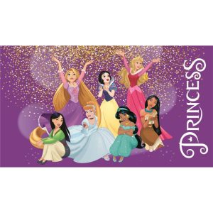 Disney Princess Party badrumsmatta, dörrmatta 40x60 cm