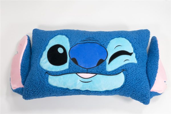 Disney Lilo and Stitch kudde Wink formad, dekorativ Sherpa